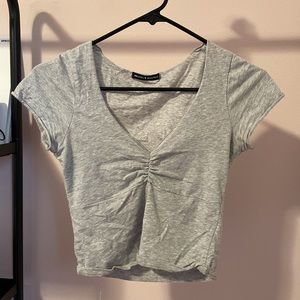 Brandy Melville Gray Gina Top